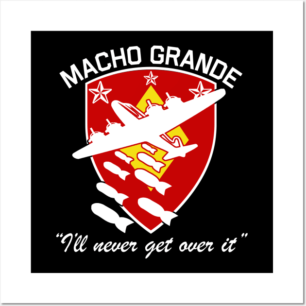 Macho Grande Patch Wall Art by PopCultureShirts